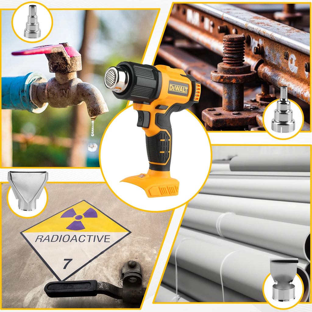 DEWALT Karštųjų Orų Pistoletas DCE530 20V Bevielis