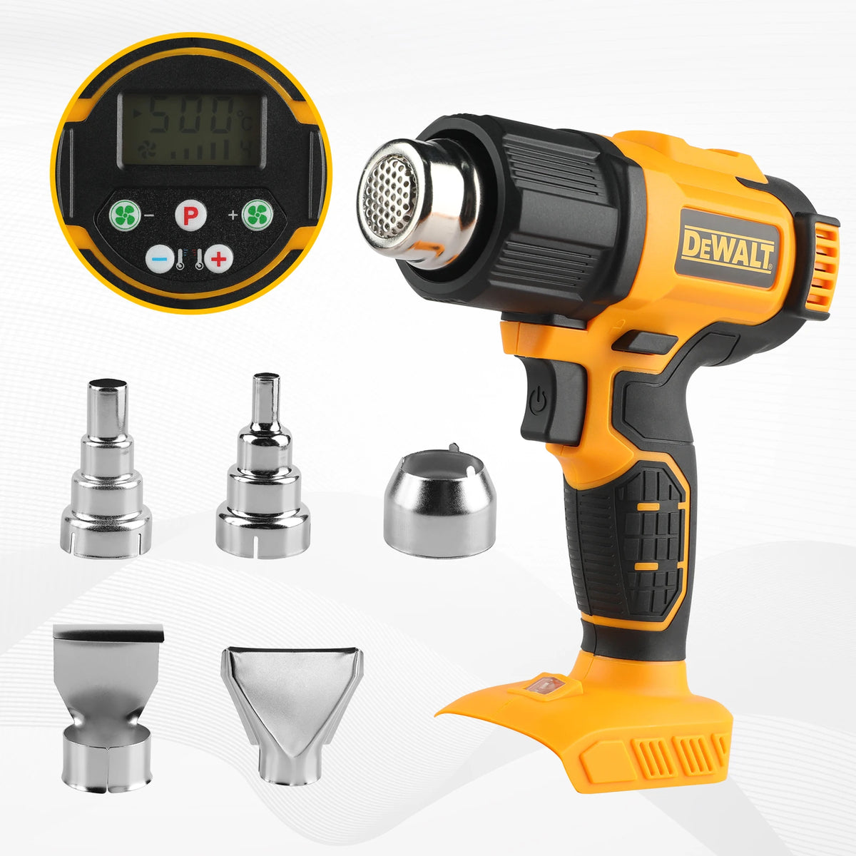 DEWALT Karštųjų Orų Pistoletas DCE530 20V Bevielis