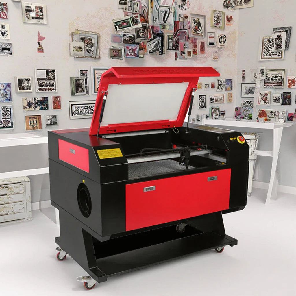 Vevor CO2 Laser Sihao 60w 80W 100w Engraver Engraving Cutting Machine 700*500mm with Rotary Axis Laser Engraving Machine