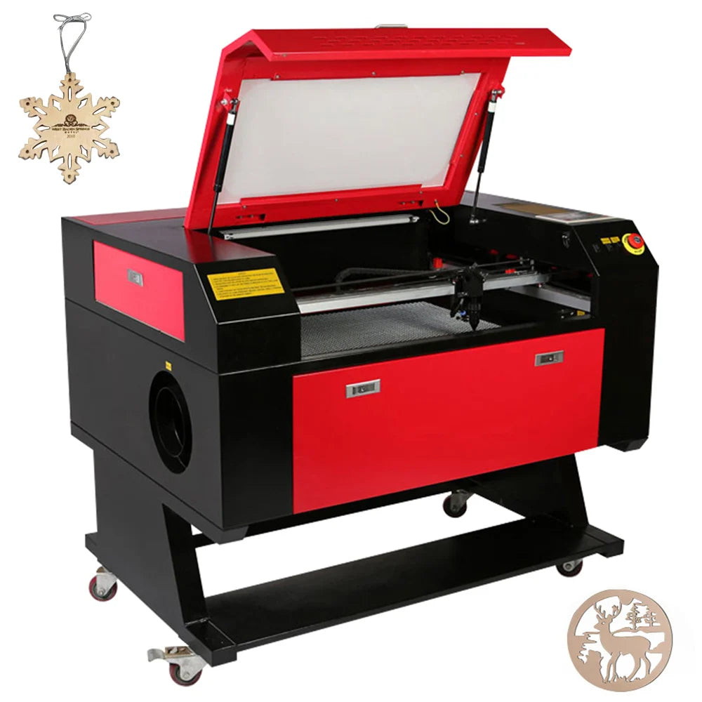 Vevor CO2 Laser Sihao 60w 80W 100w Engraver Engraving Cutting Machine 700*500mm with Rotary Axis Laser Engraving Machine