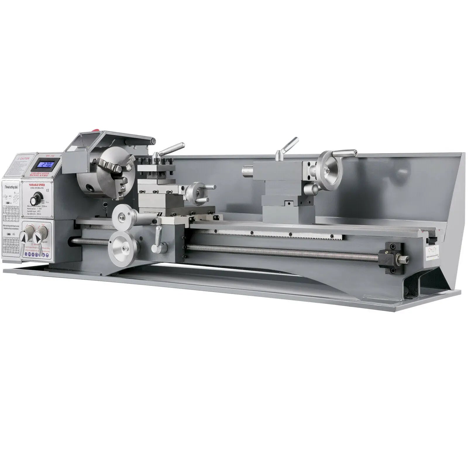 Vevor New 220*600 Manufacture CNC Machine Metal Slant Bed Lathe Hight Quality Automatic