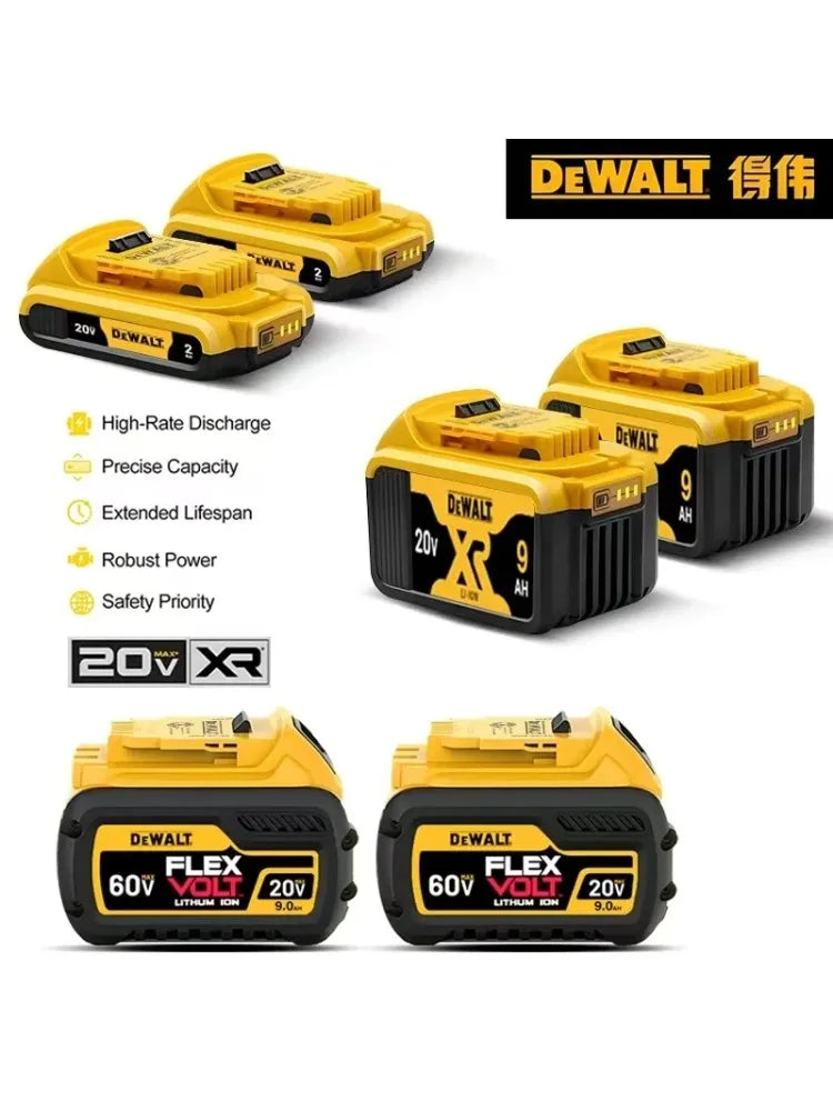 DeWALT 20V/60V MAX FlexVolt Baterija 6Ah 9Ah