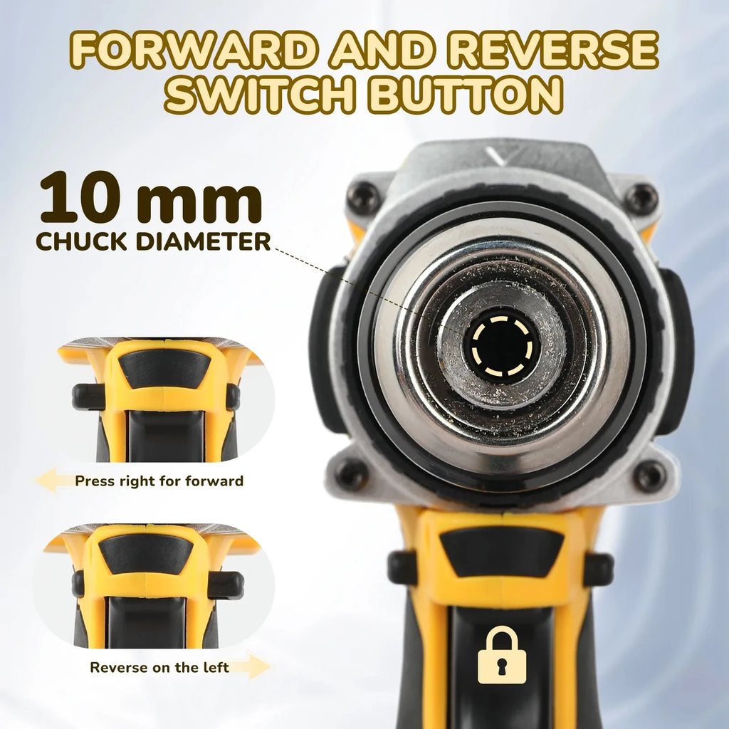 DEWALT DCD805 Kompaktiškas Elektrinis Atsuktuvas 20V