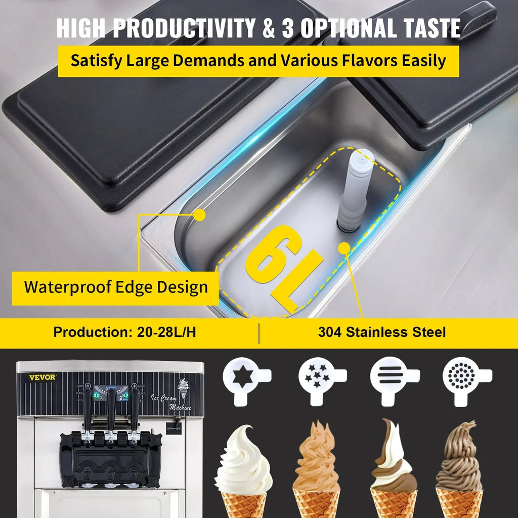 VEVOR Ice Cream Machine