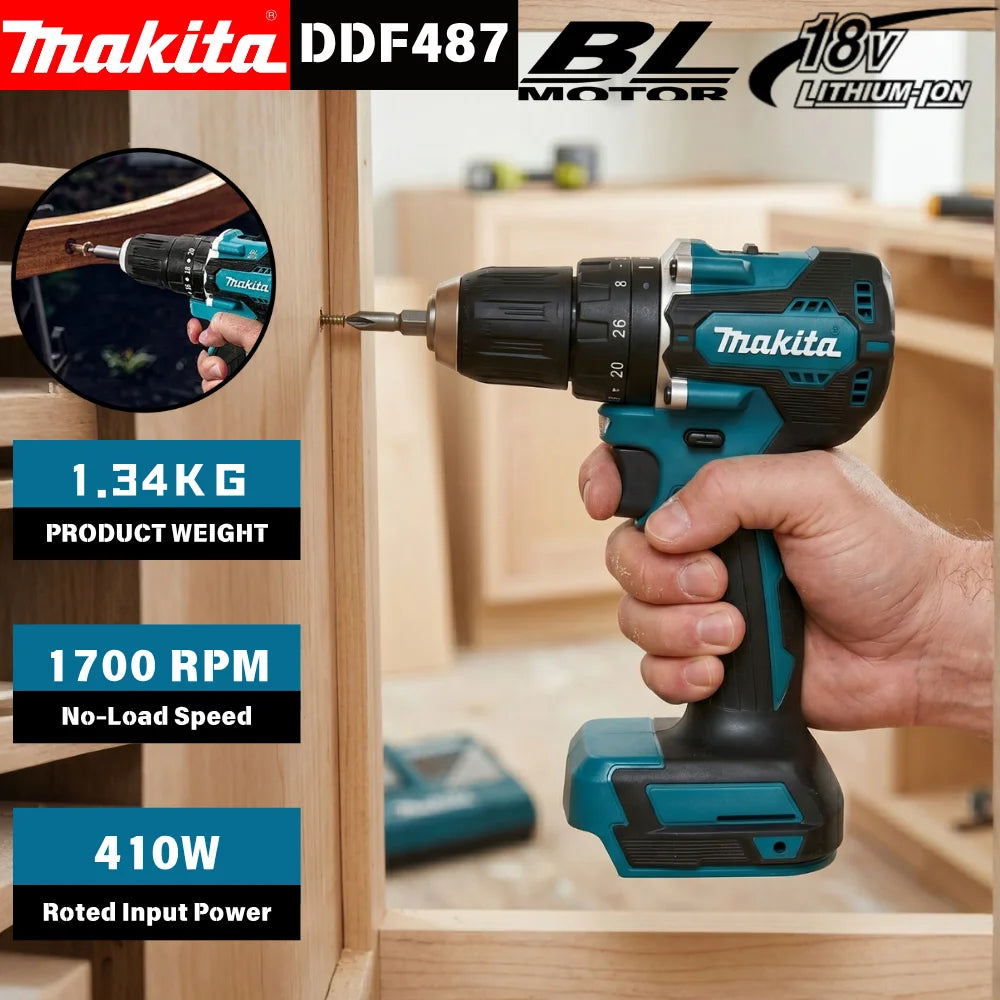 Makita DDF487 18V Brushless Cordless Drill
