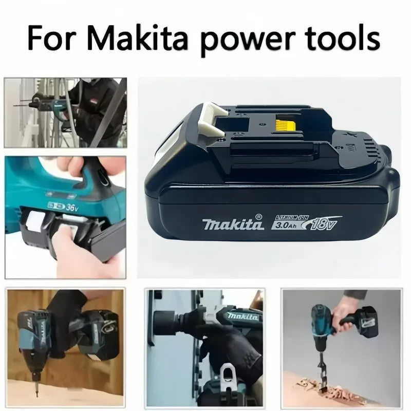 Makita 18V Li-Ion Akumuliatorius 3.0Ah 6.0Ah 9.0Ah