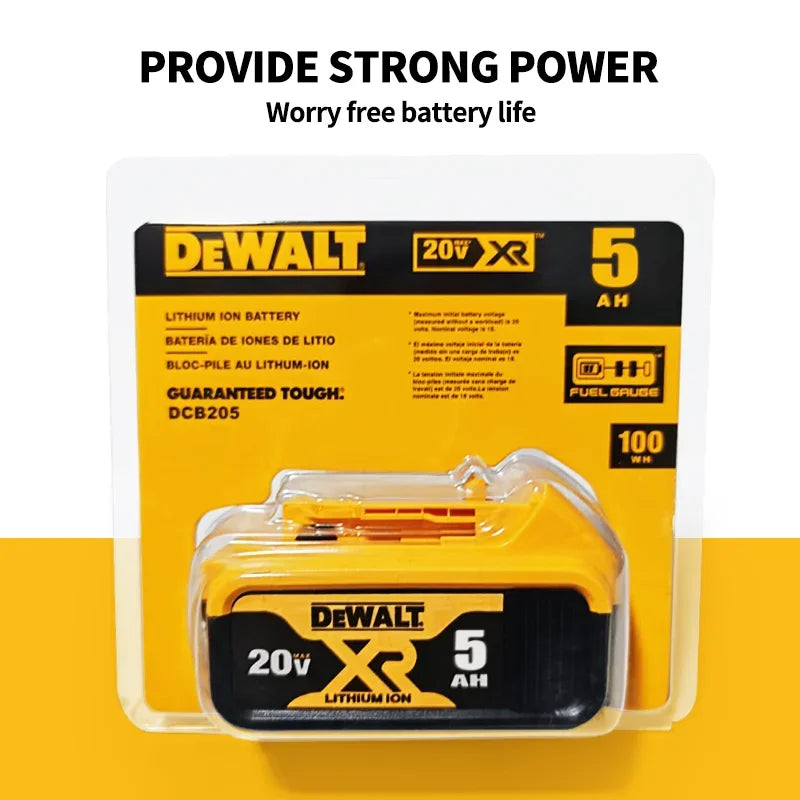 DEWALT 20V 6000mAh DCB206 Li-Ion Baterija