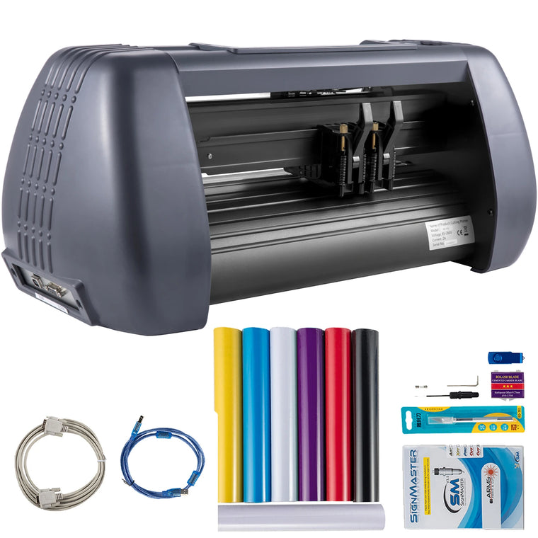 VEVOR 14" vinilo pjaustymo ploteris su SIGNMASTER programine įranga