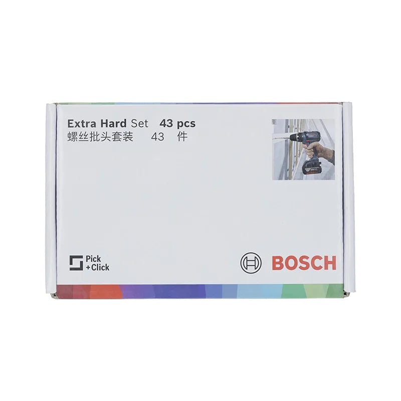 Bosch 43 Priedų Rinkinys Elektriniam Atsuktuvui S2 Plieno