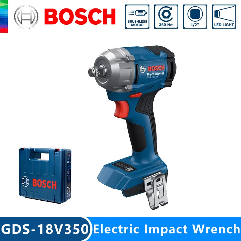 Bosch GDS 18V-350 1/2" Akumuliatorinis Smūginis Veržlias