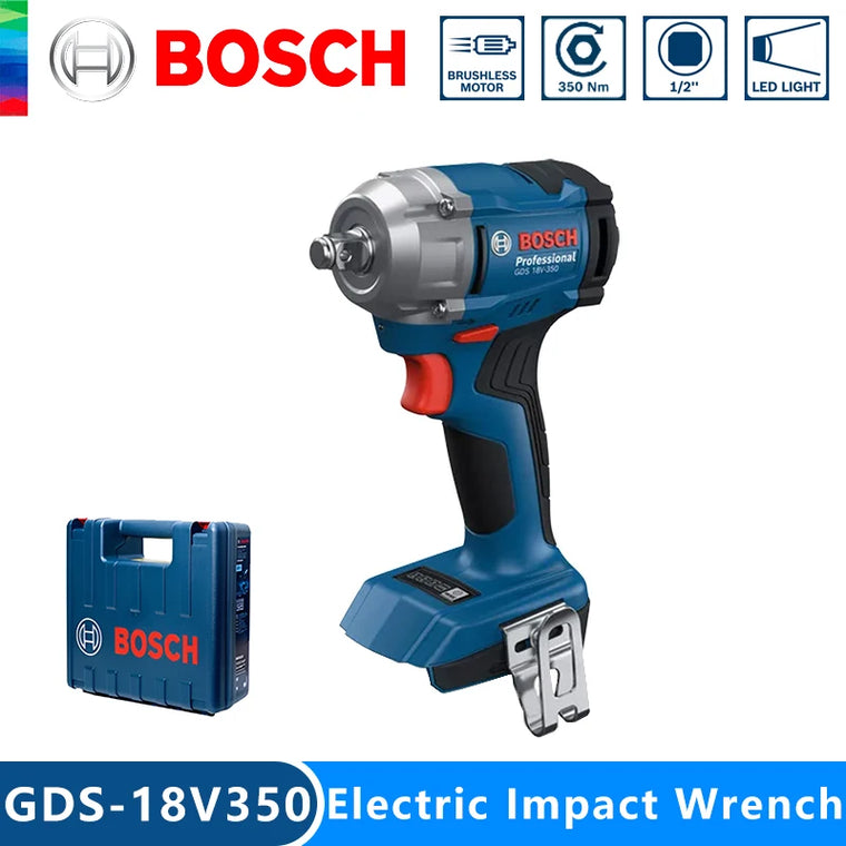 Bosch GDS 18V-350 1/2" Akumuliatorinis Smūginis Veržlias