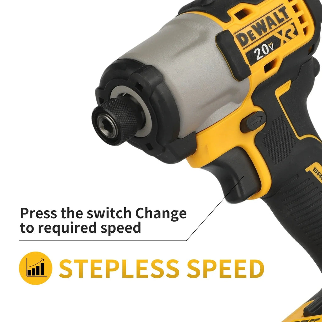 DEWALT 20V Brushless Cordless Impact Electric Driver DCF845