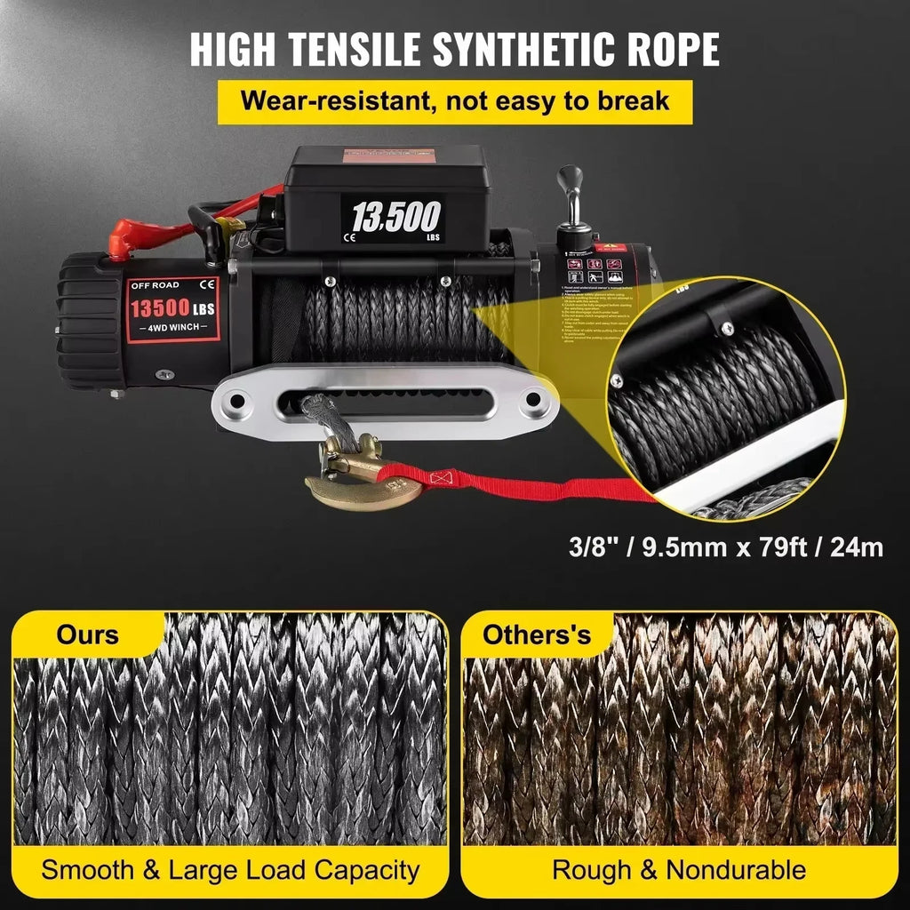 VEVOR Electric Winch 13500lbs