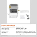 VEVOR Pro Leg Stretcher 220LBS Leg Stretch MachineUltrasonicCleanerPortableWashingMachine