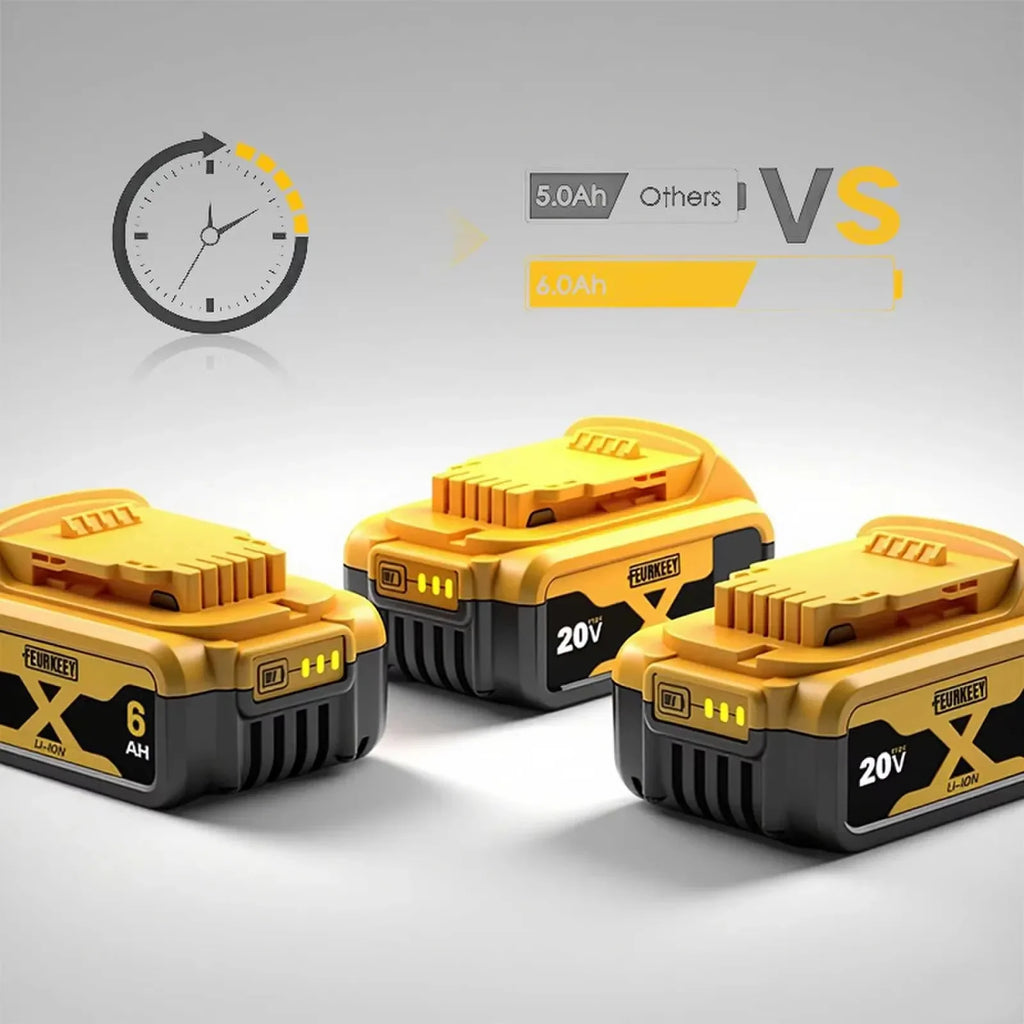 DEWALT 20V Li-Ion 6.0Ah Power Tool Battery