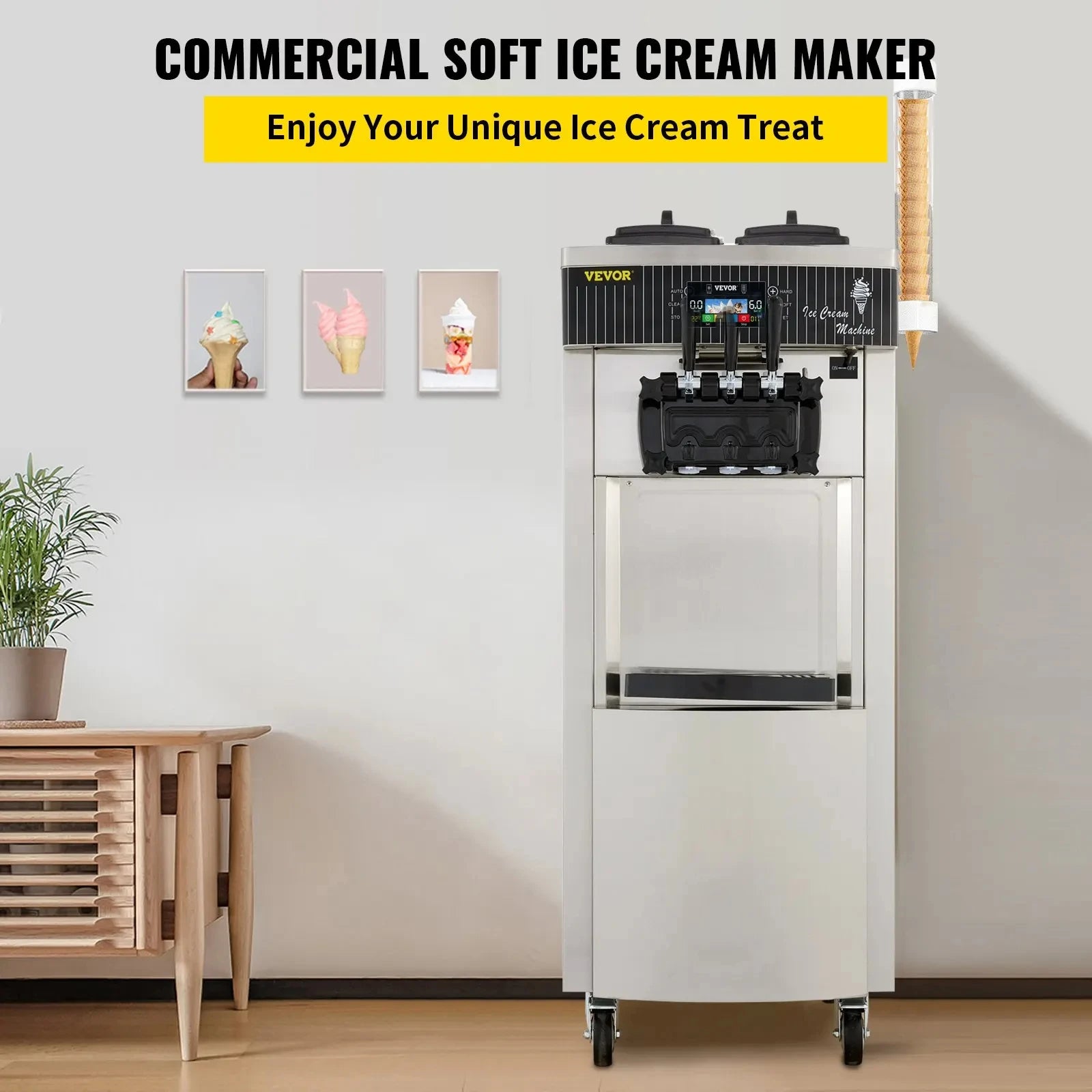 VEVOR Ice Cream Machine