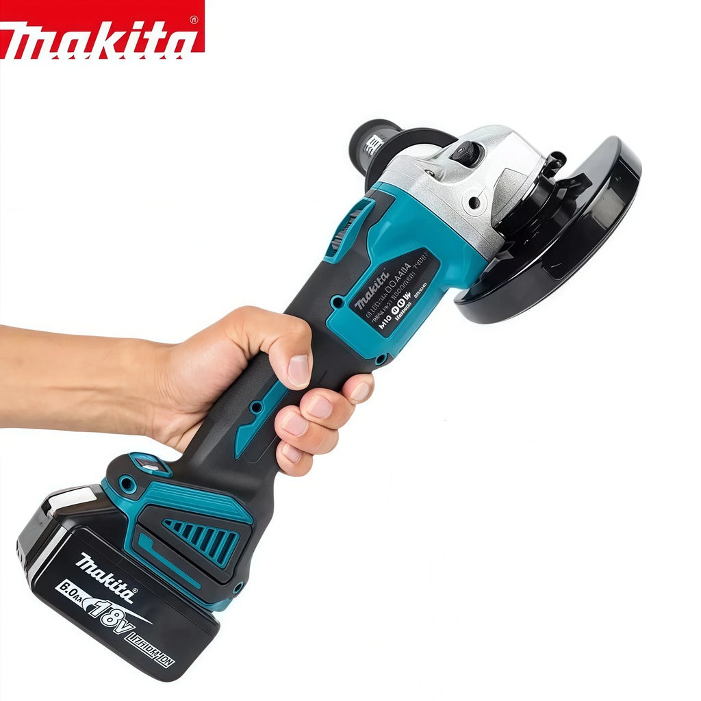 Makita DGA404 125mm Brushless Akku Kampinis Šlifuoklis