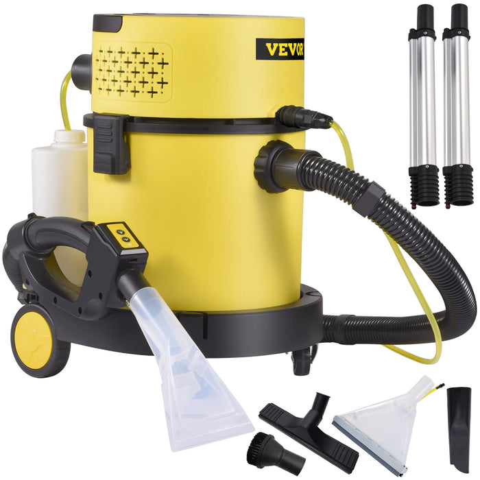 VEVOR šlapio ir sauso valymo dulkių siurblys 20 L, 1200 W, 4 viename su pūtimo ir purškimo funkcijomis