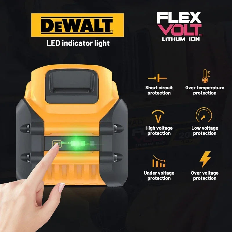 DeWALT 20V/60V MAX FlexVolt Baterija 6Ah 9Ah