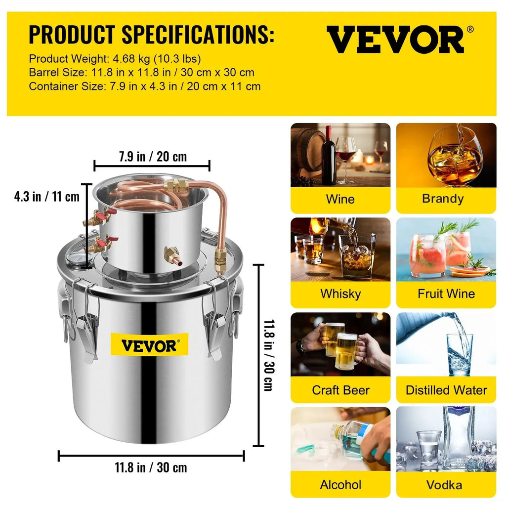 VEVOR Alcohol Distiller Home