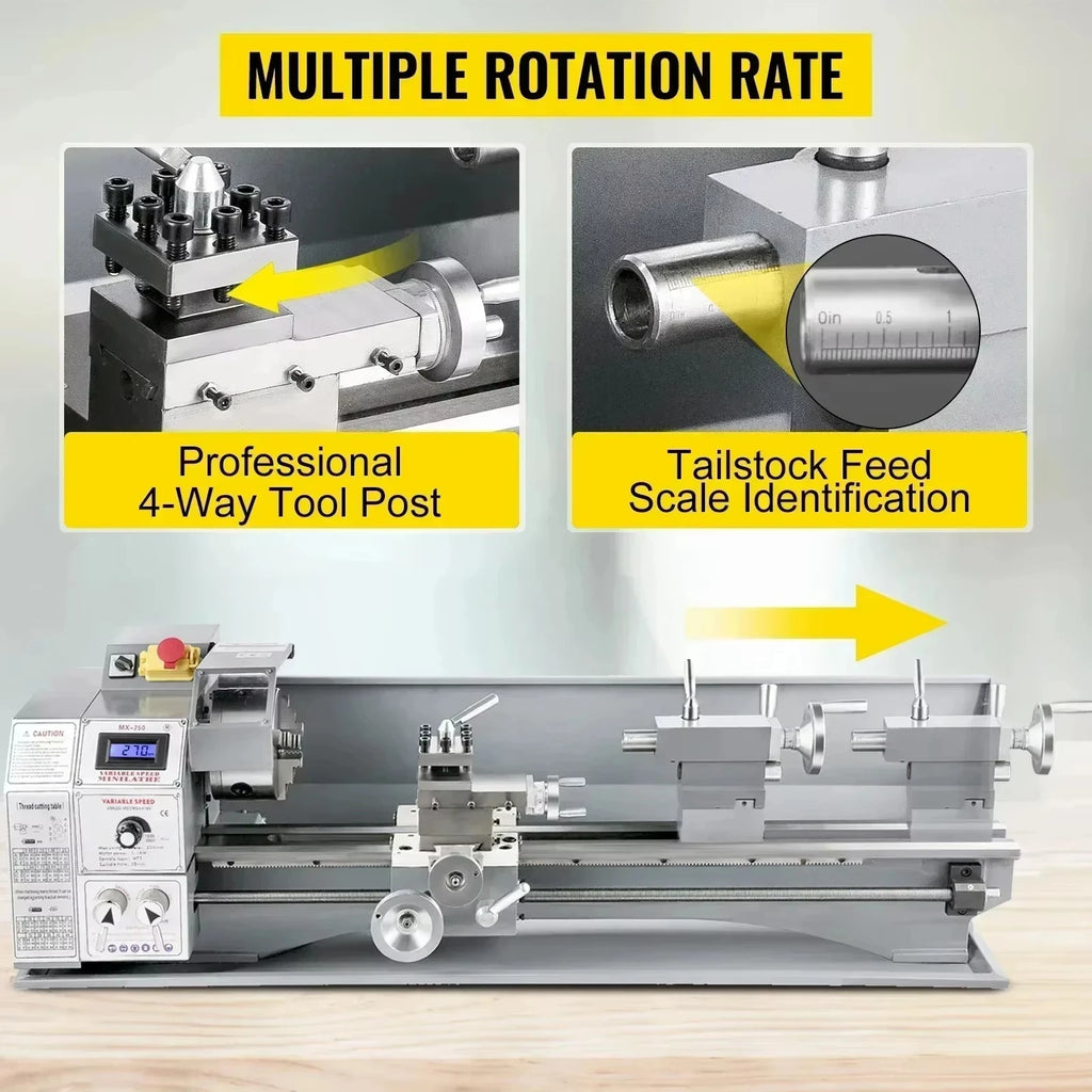 VEVOR Metal Lathe Mini