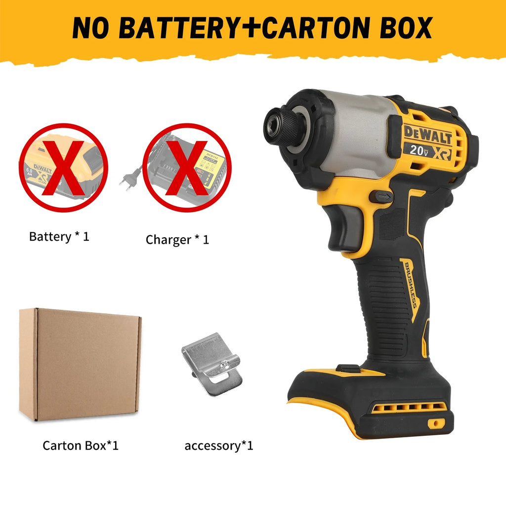 DEWALT 20V Brushless Cordless Impact Electric Driver DCF845