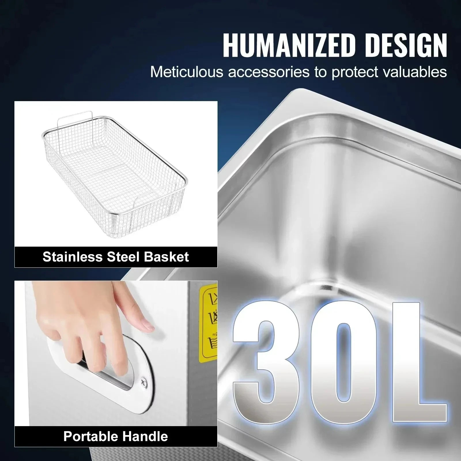 VEVOR 2-30L Ultrasonic Cleaner