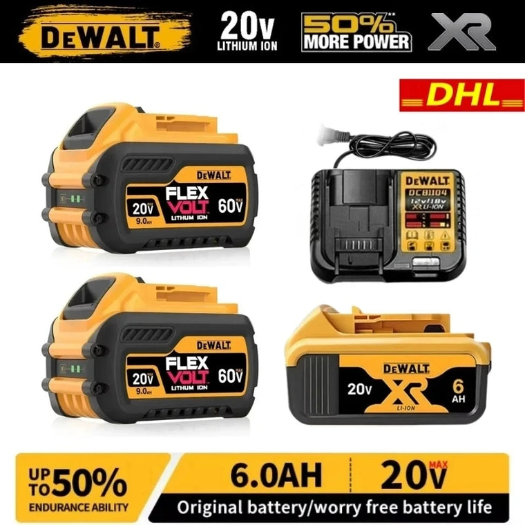 Dewalt 20V Li-Ion Akumuliatorius 2.0Ah-9.0Ah