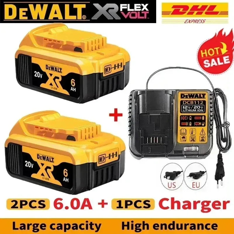 Dewalt 20V Li-Ion Akumuliatorius 2.0Ah-9.0Ah