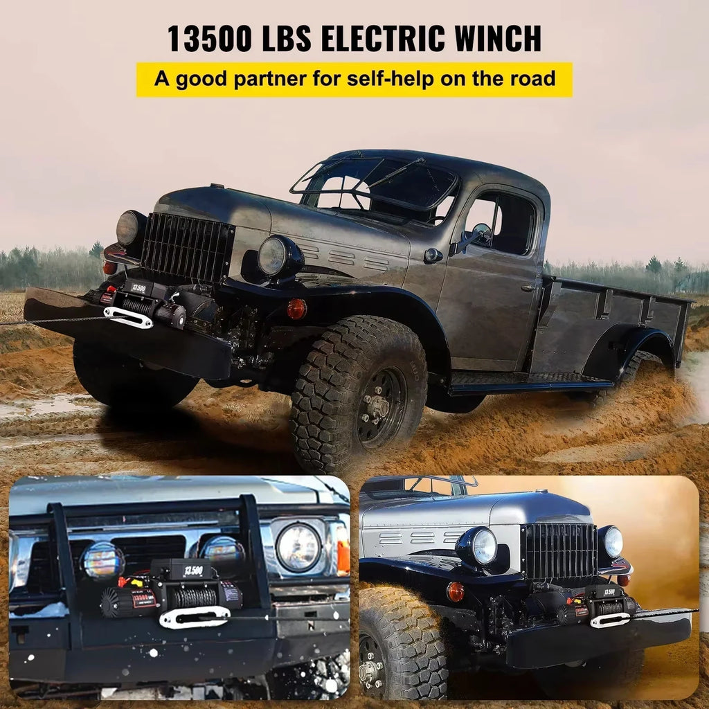 VEVOR Electric Winch 13500lbs