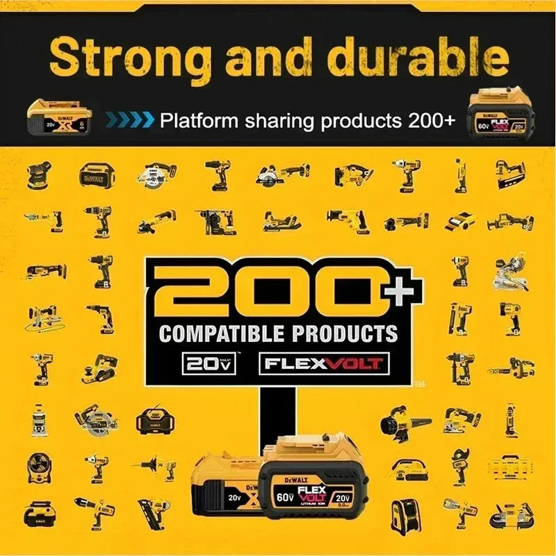 Dewalt 20V Li-Ion Akumuliatorius 2.0Ah-9.0Ah