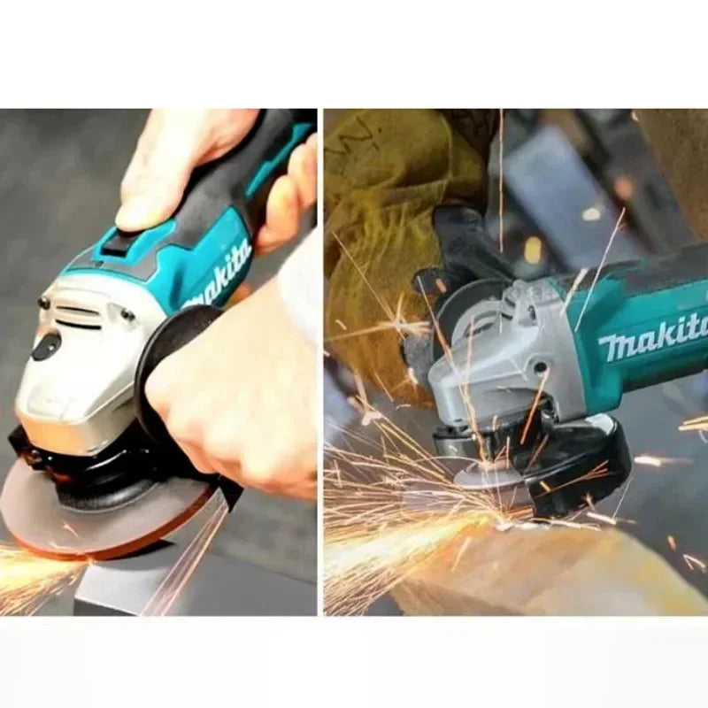 Makita DGA404 125mm Brushless Akku Kampinis Šlifuoklis