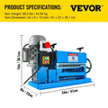 VEVOR Pro Leg Stretcher 220LBS Leg Stretch MachineElectricWireStrippingMachine10Blades370WPortableCableStripper