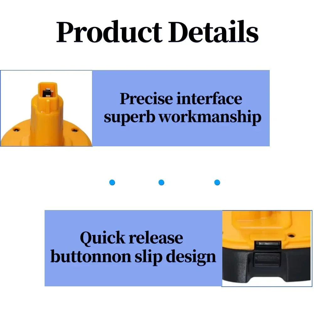 Dewalt 18V Ni-MH 12800mAh Power Tool Battery