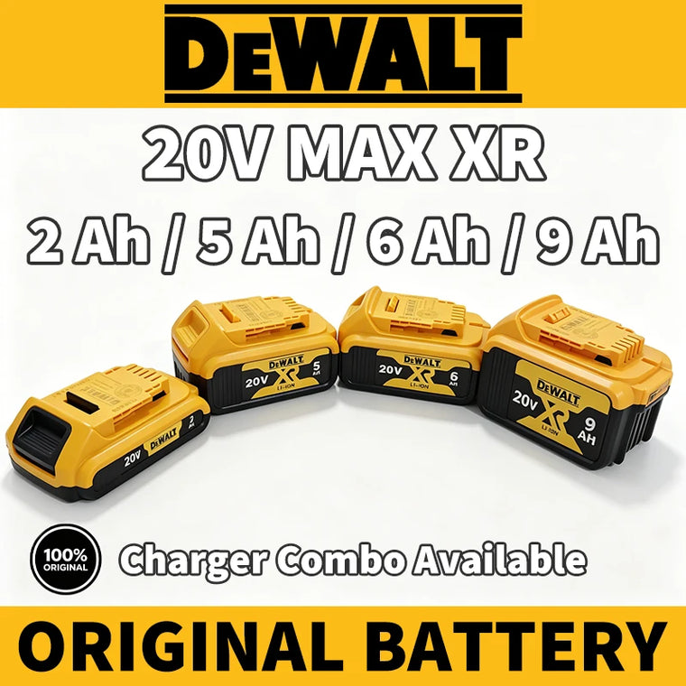 DEWALT 20V Li-Ion Power Tools Battery 5.0Ah 6.0Ah