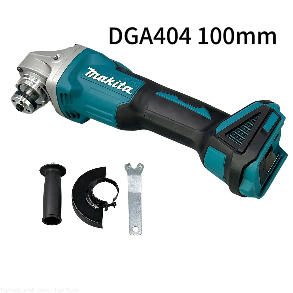 Makita DGA404 125mm Brushless Akku Kampinis Šlifuoklis