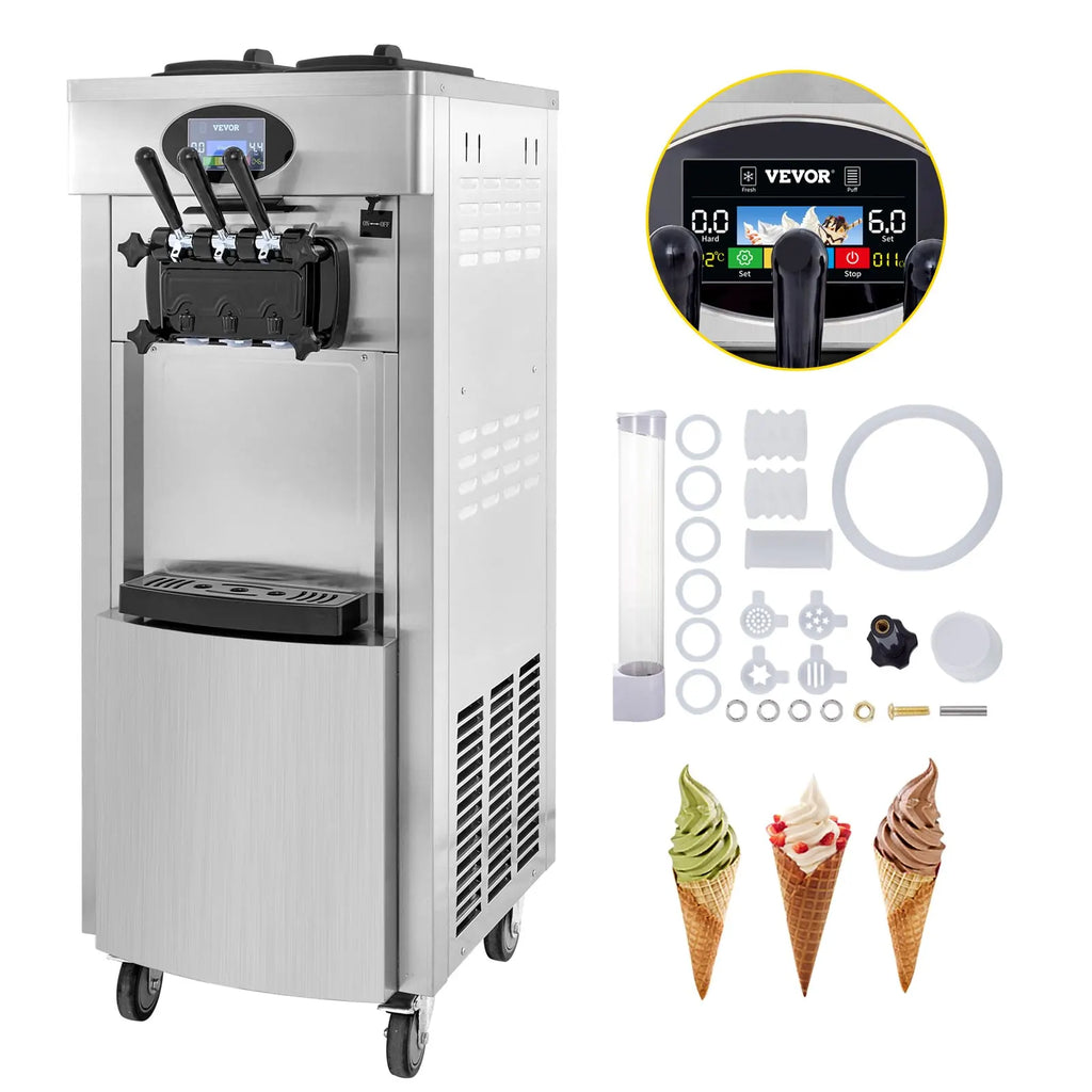 VEVOR Pro Leg Stretcher 220LBS Leg Stretch MachineCommercialSoftIceCreamMachinePreCoolingatNight