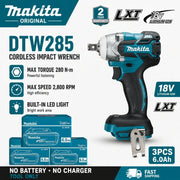 Makita DTW285 18V Brushless Cordless Impact Wrench Kit