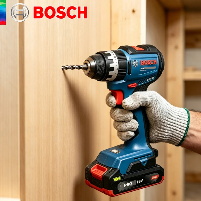 Bosch GSB 18V-52 Elektrinis Gręžtuvas su 52Nm Sukimo Momentu