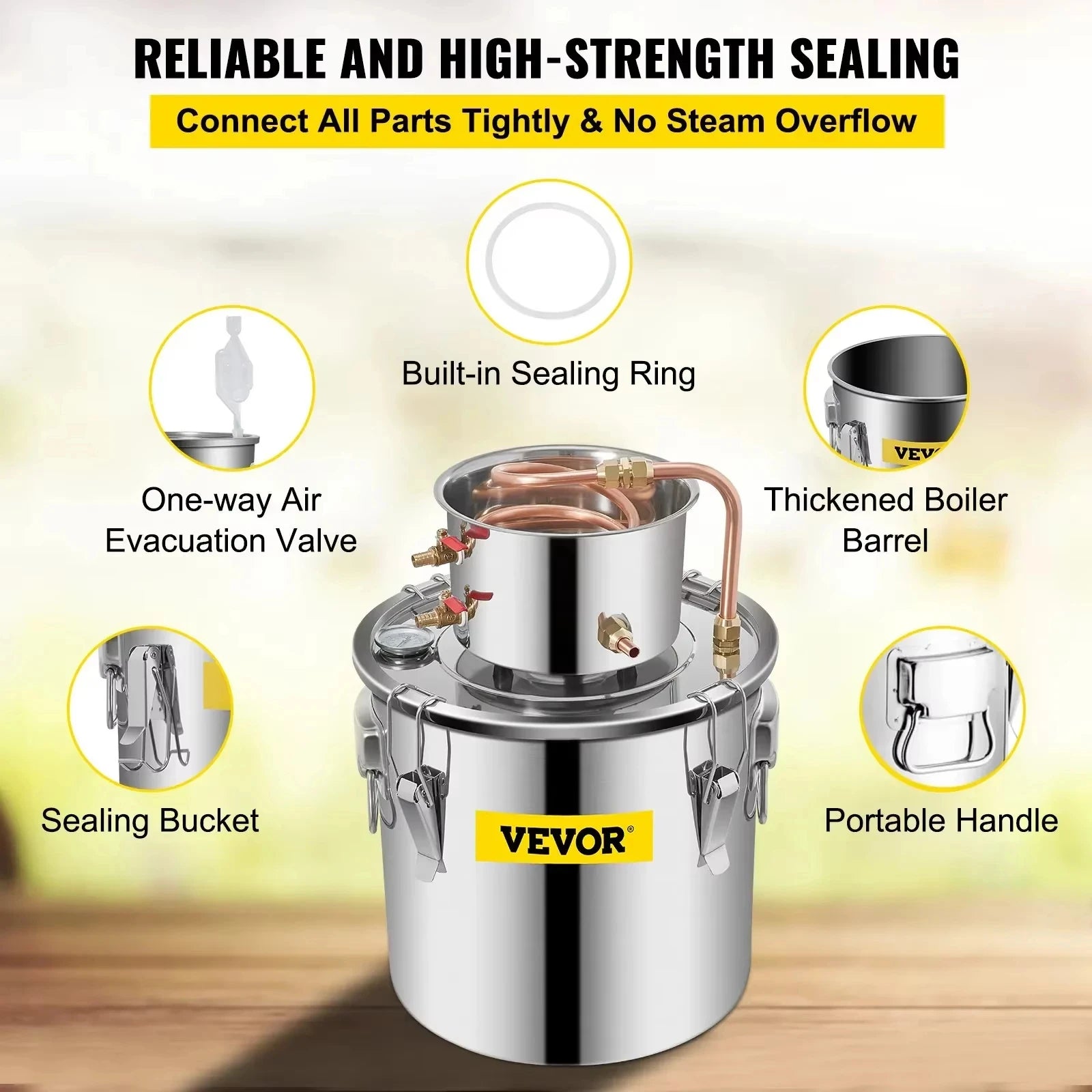 VEVOR Alcohol Distiller Home