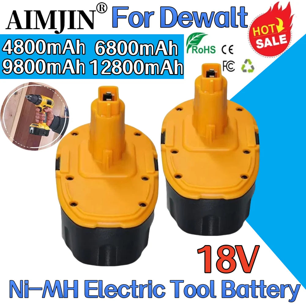 Dewalt 18V Ni-MH 12800mAh Power Tool Battery
