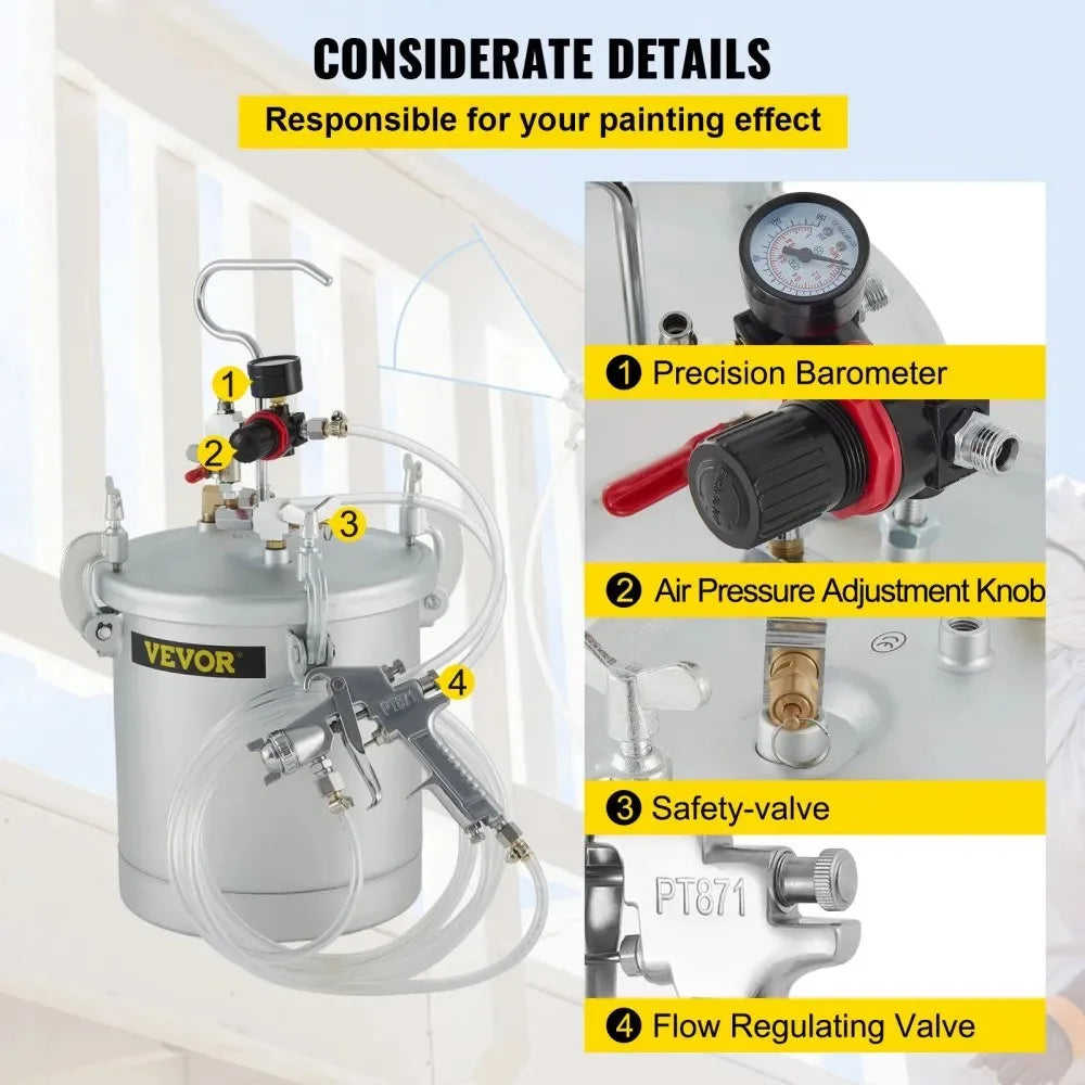VEVOR Paint Pressure Tank