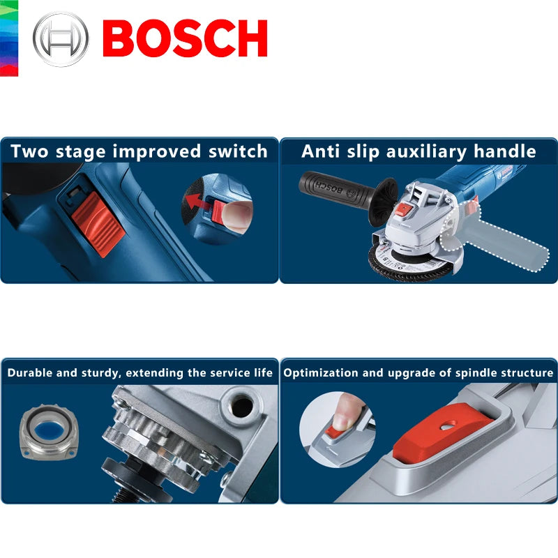 Bosch GWS 800 Kampinis Šlifuoklis Elektrinis Įrankis