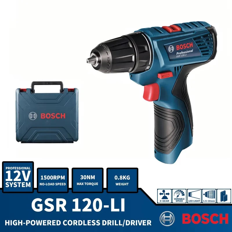 Bosch GSR 120-Li Brushless Cordless Electric Drill