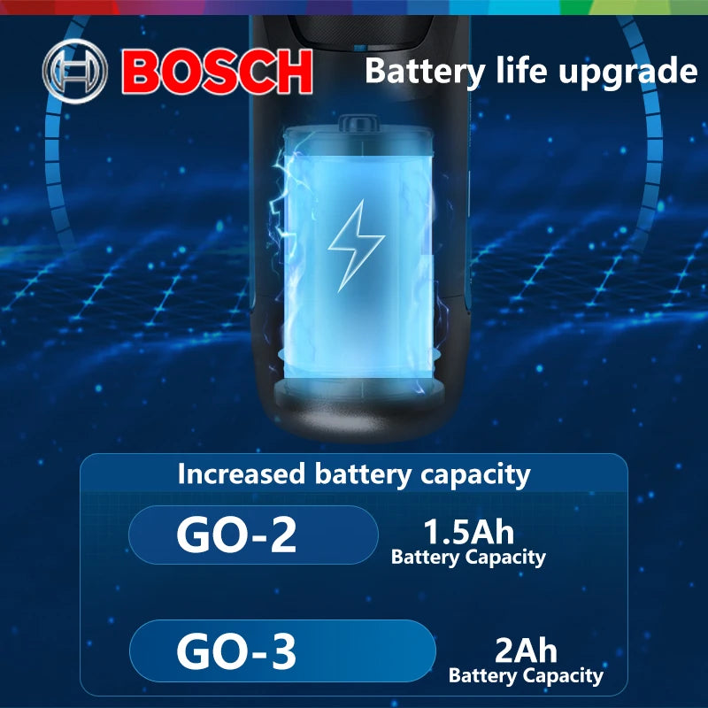 Bosch GO 3 Akumuliatorinis Elektrinis Atsuktuvas