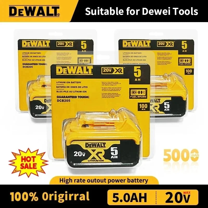 DEWALT 20V Li-Ion 6.0Ah Power Tool Battery