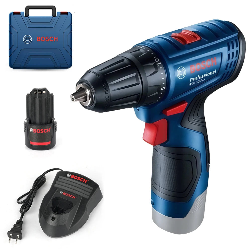 Bosch GSR 120-LI 12V Bevielis 10mm Smūginis Gręžtuvas