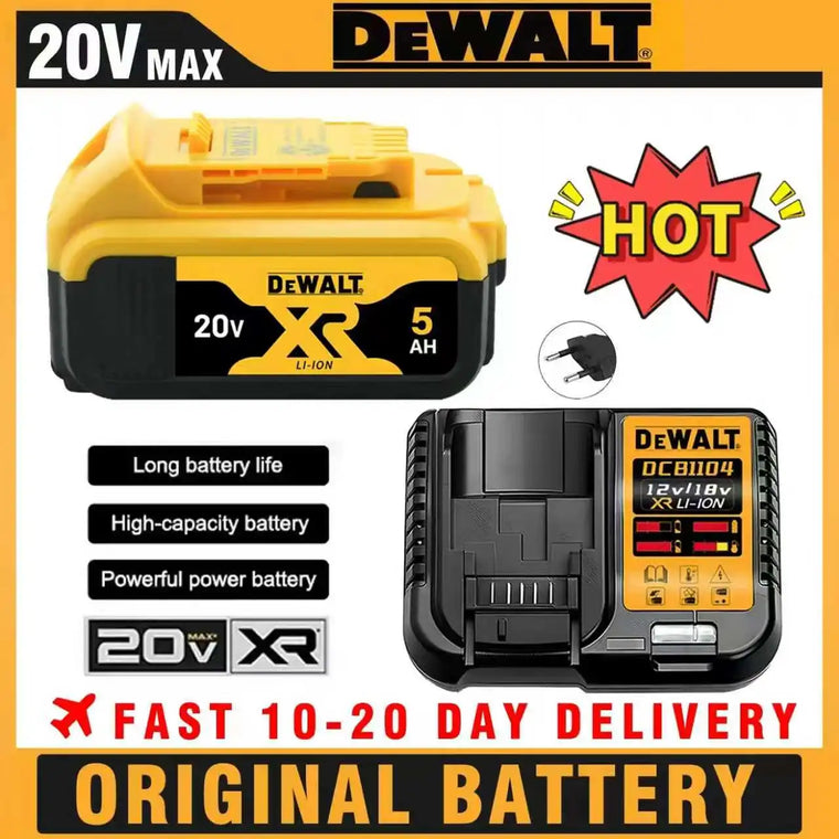 Dewalt 18V/20V 6.0Ah Li-Ion Power Tool Battery