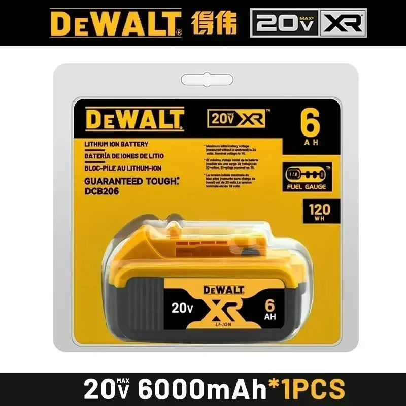 DEWALT 20V Li-Ion 6.0Ah Power Tool Battery