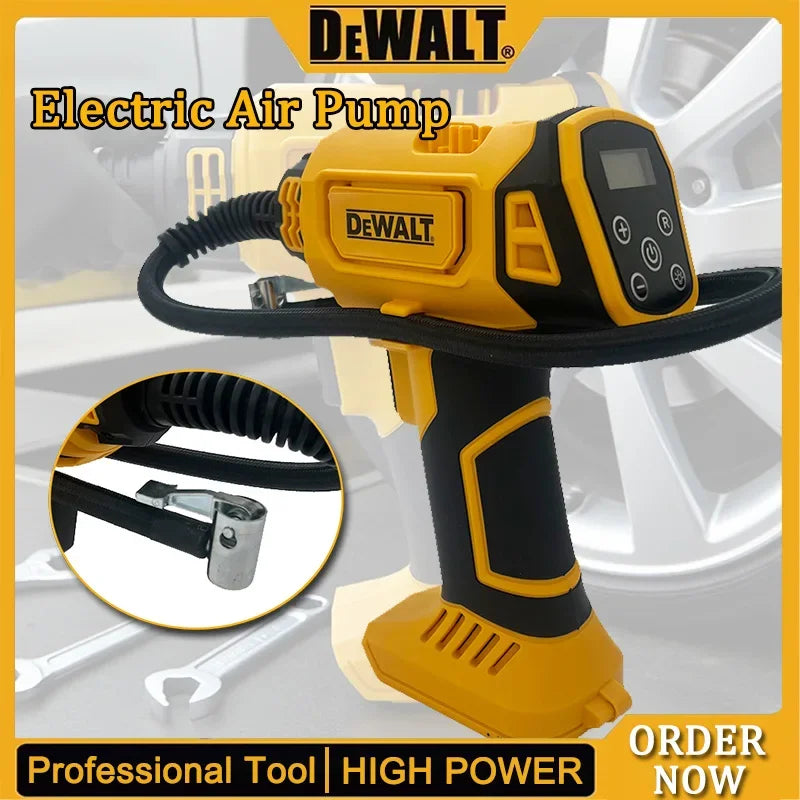 Dewalt Automatinis Padangų Pūstuvas Su Skaitmeniniu Slėgio Matuokliu